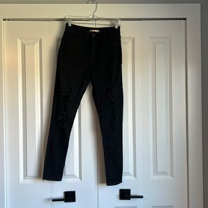Black Ripped Jeans